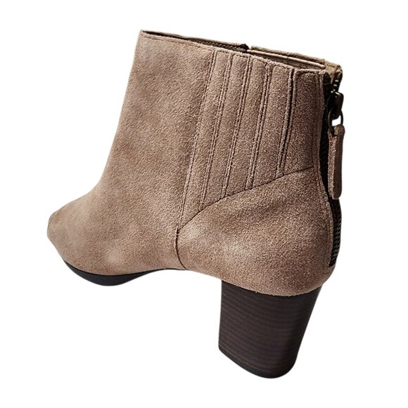 Bella Vita Women's‎ Lex Open Toe Booties almond Sue - Picture 4 of 11